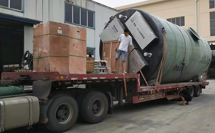 玻璃鋼一體化泵站